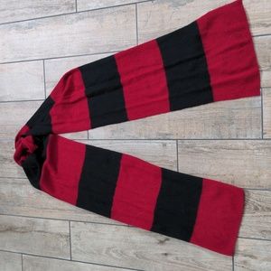 NWT Hannah Rose Varsity Stripe Lightweight Cashmere Scarf